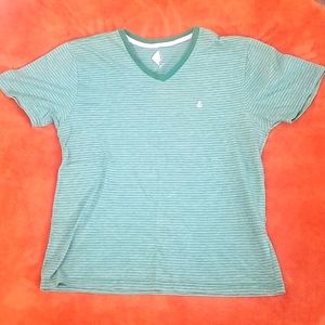 Volcom Striped V-neck Tshirt
